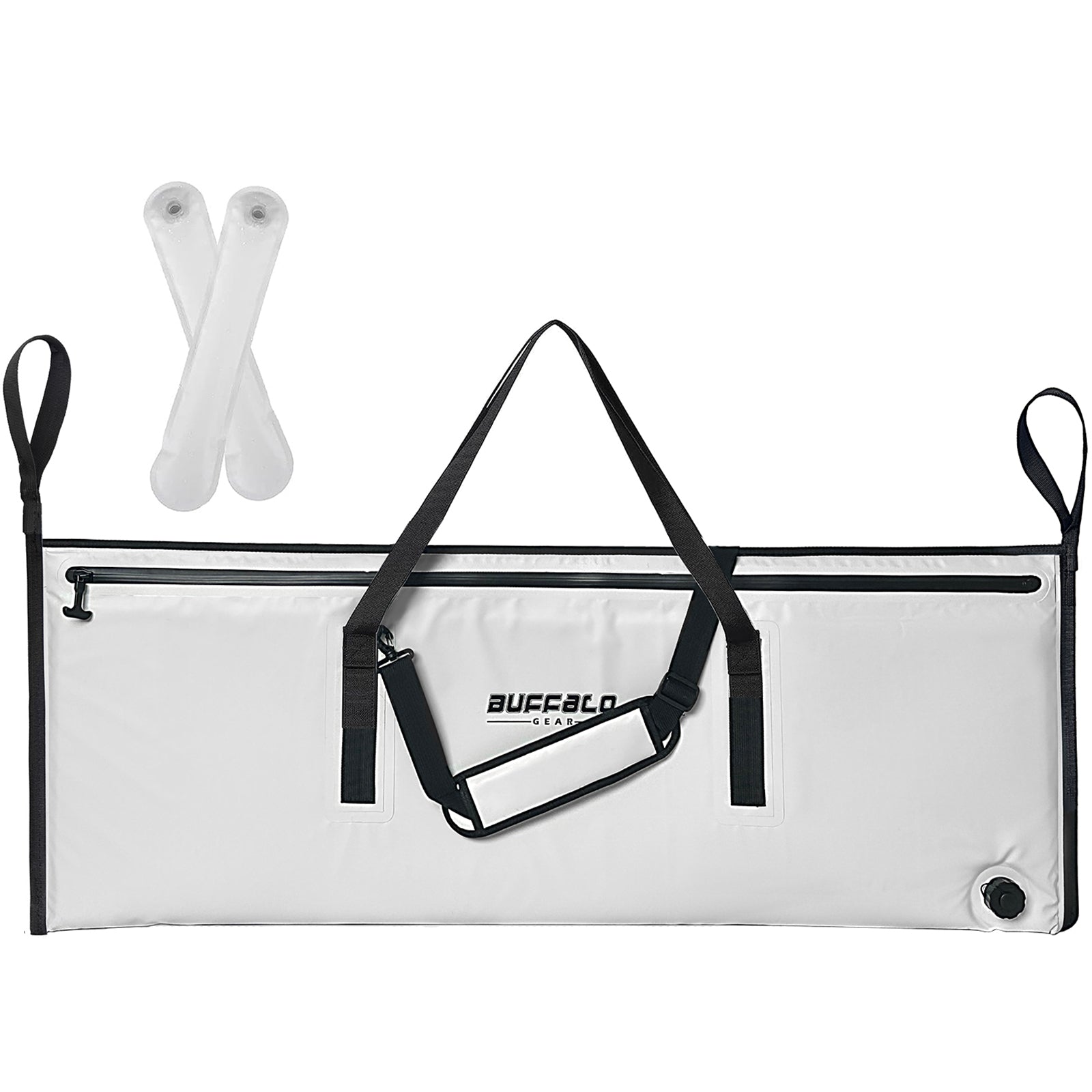 48x18'' Leakproof Fish Cooler Bag With Waterproof Zipper - Buffalo Gear