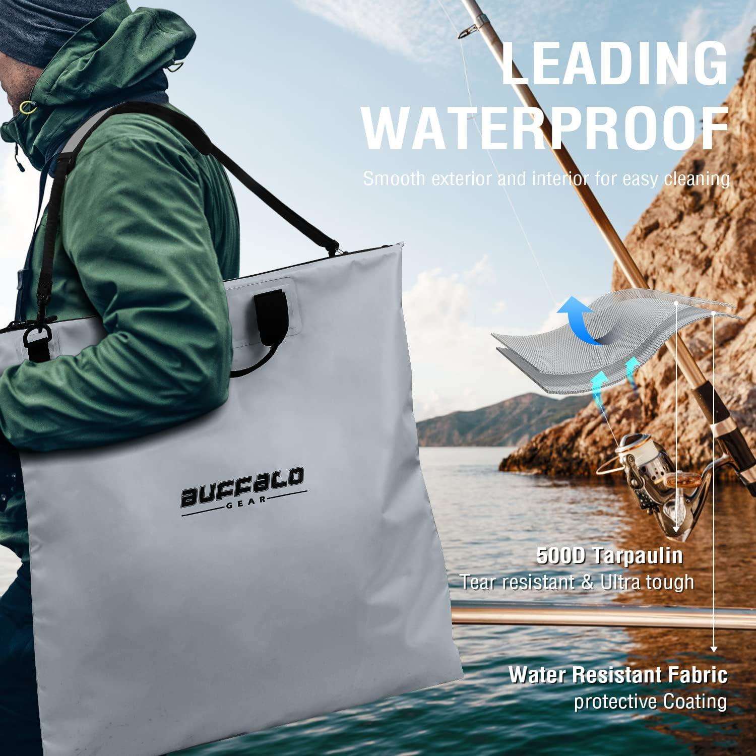 25'' Fish Tournament Weigh in Bag with Separate Mesh Insert - Buffalo Gear