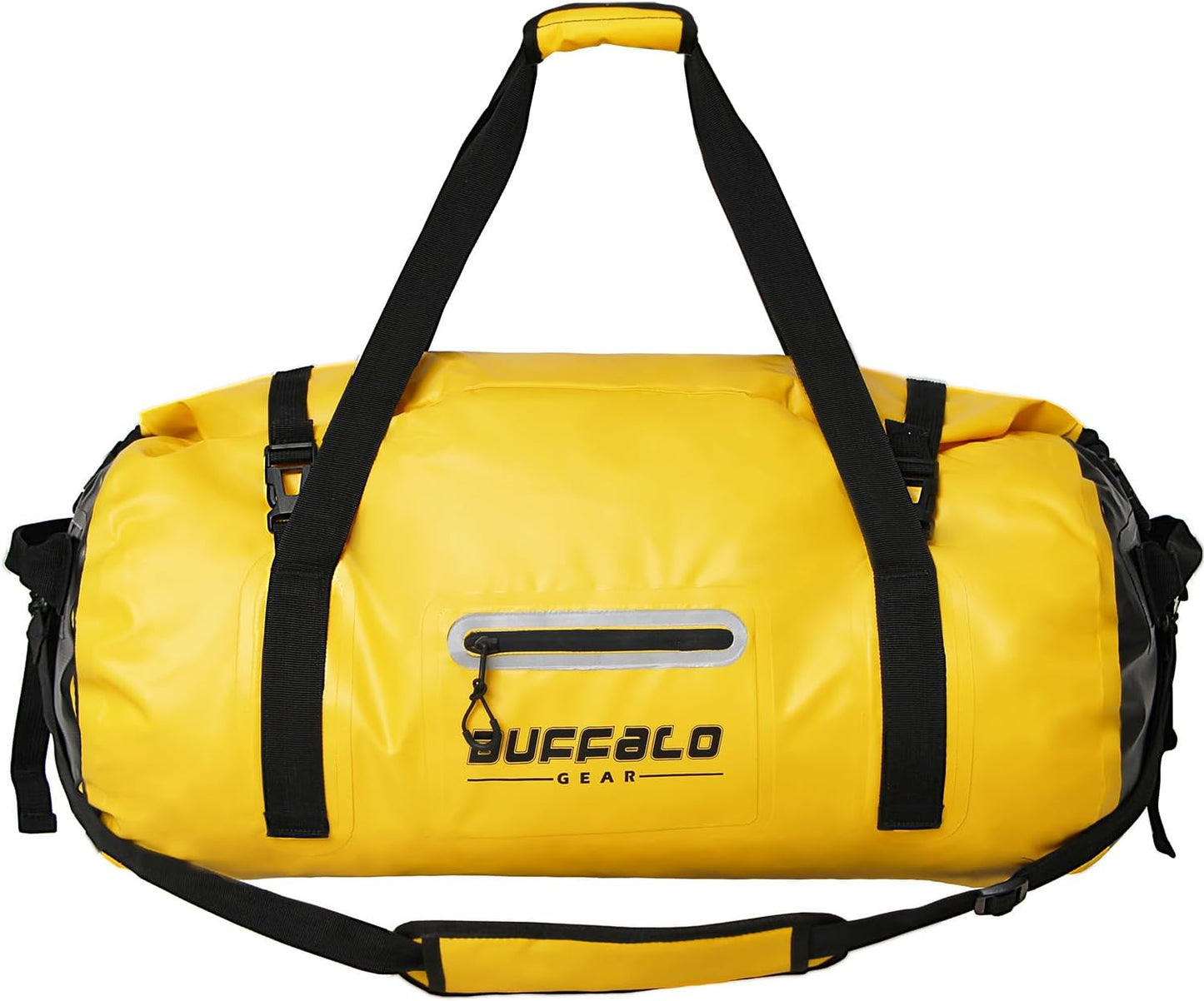 60L Roll Top Waterproof Duffel Dry Bag, Travel Duffel Bag For Outdoor - Buffalo Gear