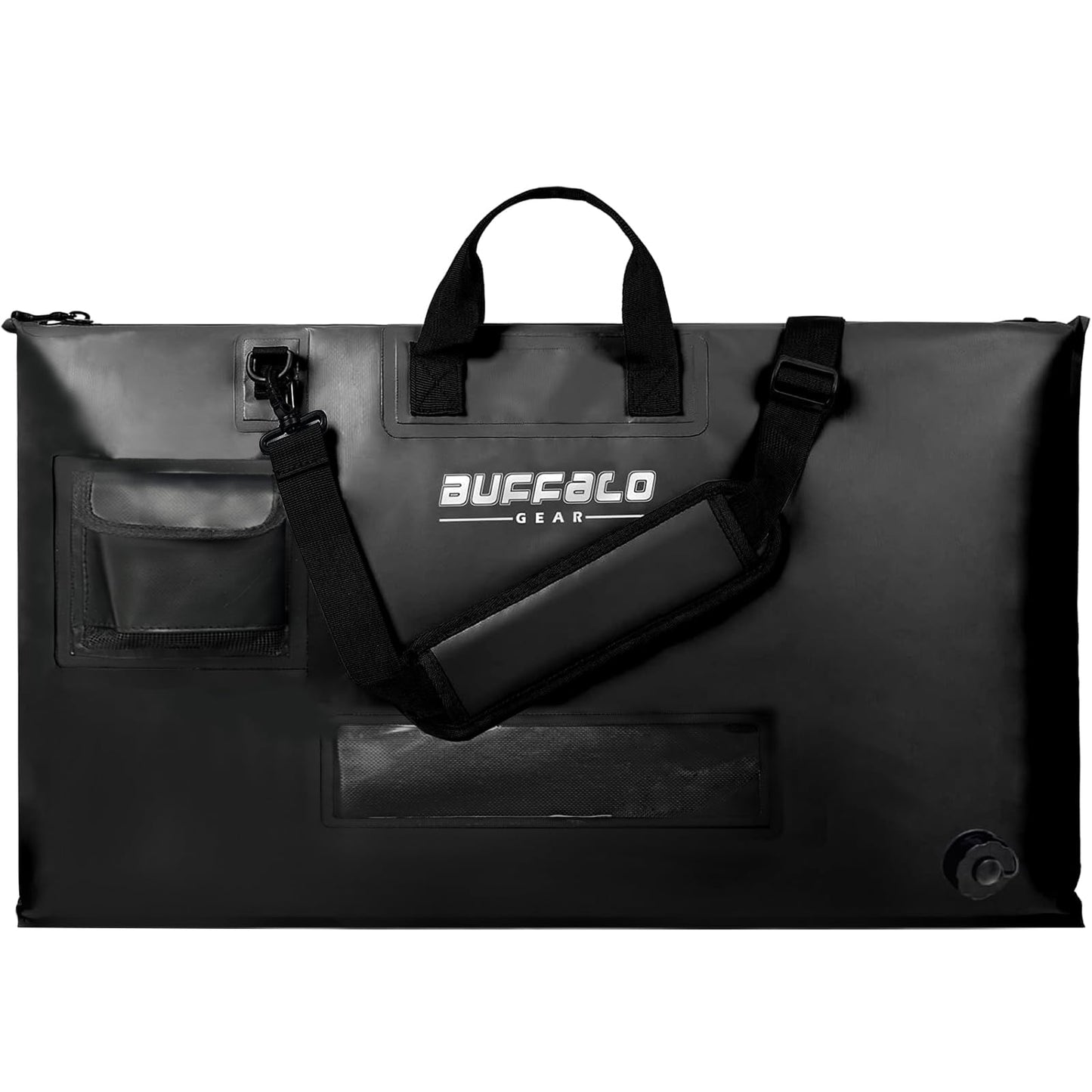 32'' Waterproof Fish Bag With Aerator Pocket for Live Bait - Buffalo Gear
