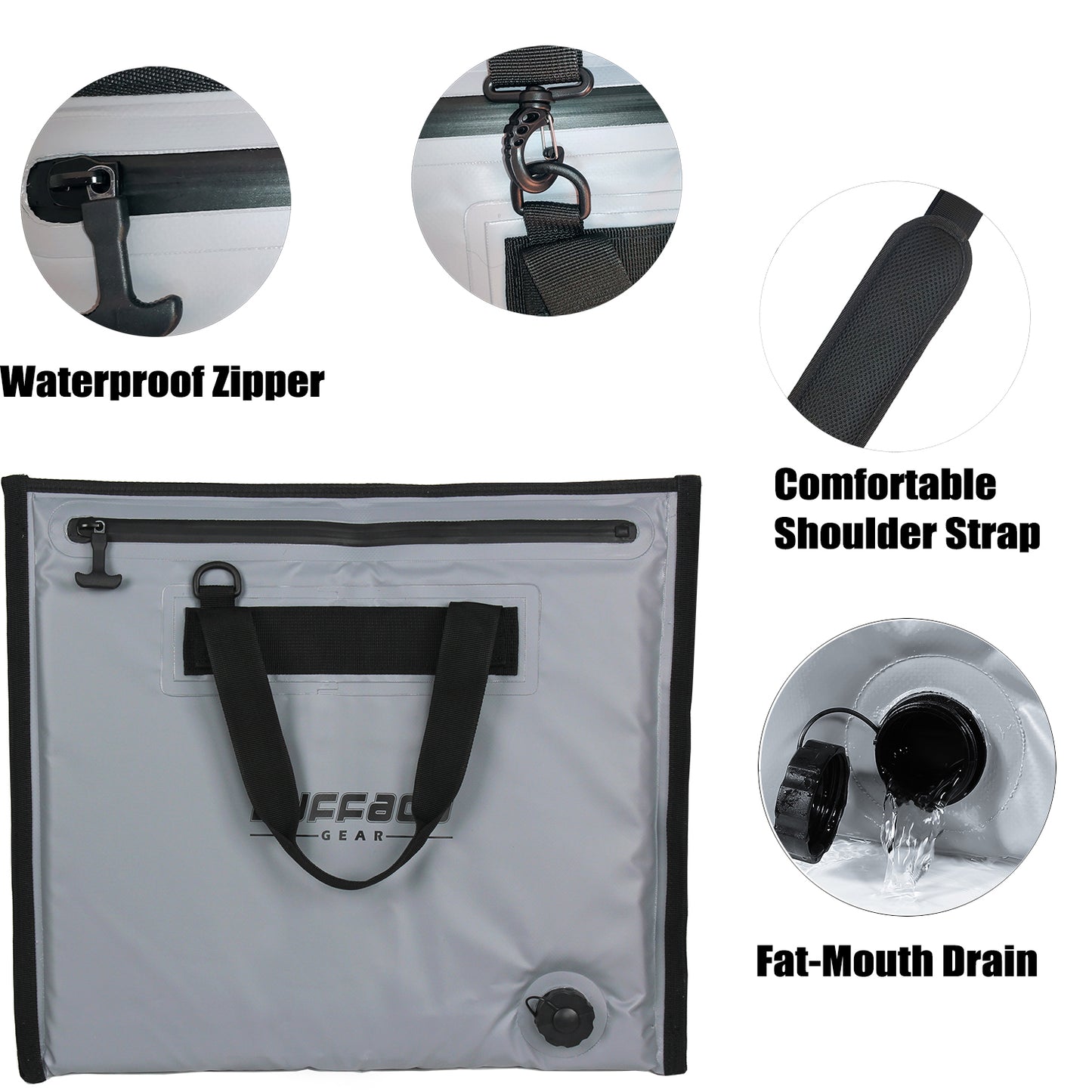 20x18in Fish Cooler Bag For Fish Bait