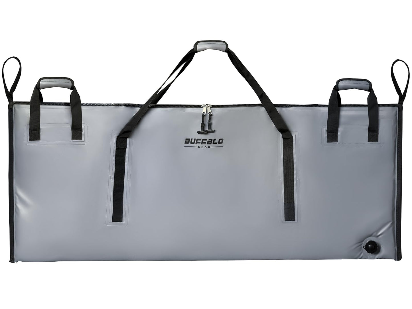 60x24'' Collapsible Insulated Fish Cooler Bag with YKK Zipper - Buffalo Gear