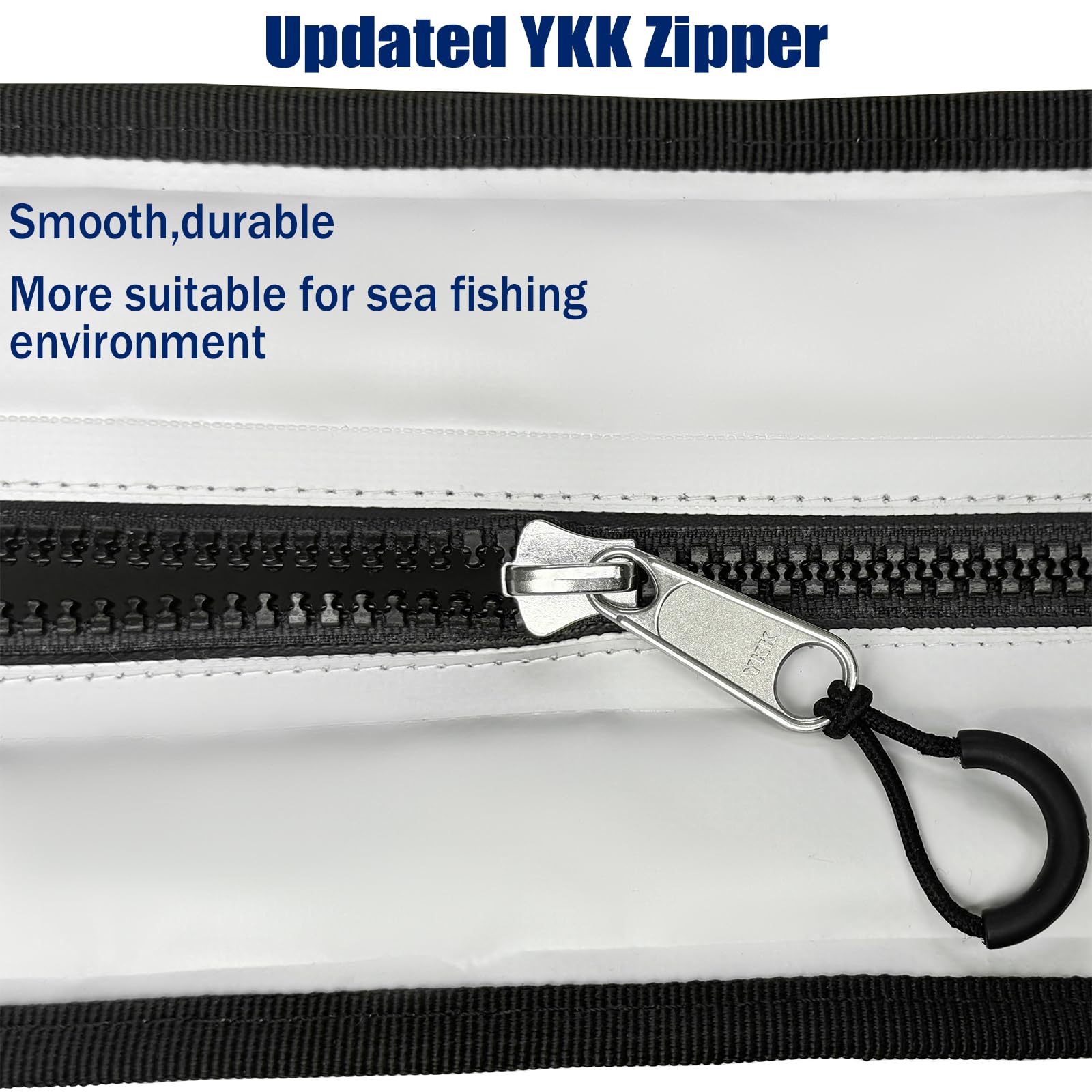 105qt Fish Cooler Bag with YKK Zipper, Flat Bottom - Buffalo Gear