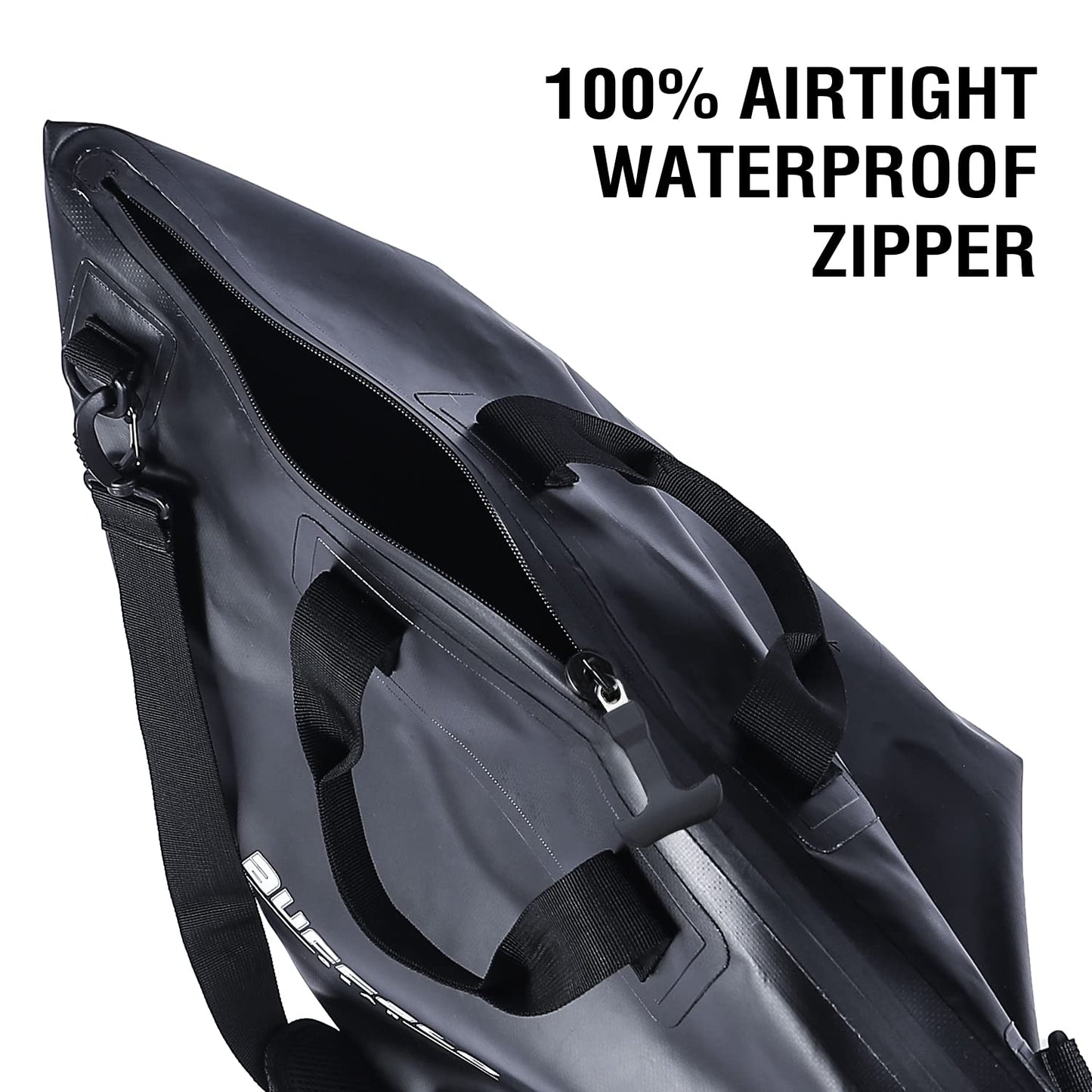 25'' Waterproof Fish Bag With Aerator Pocket for Live Bait