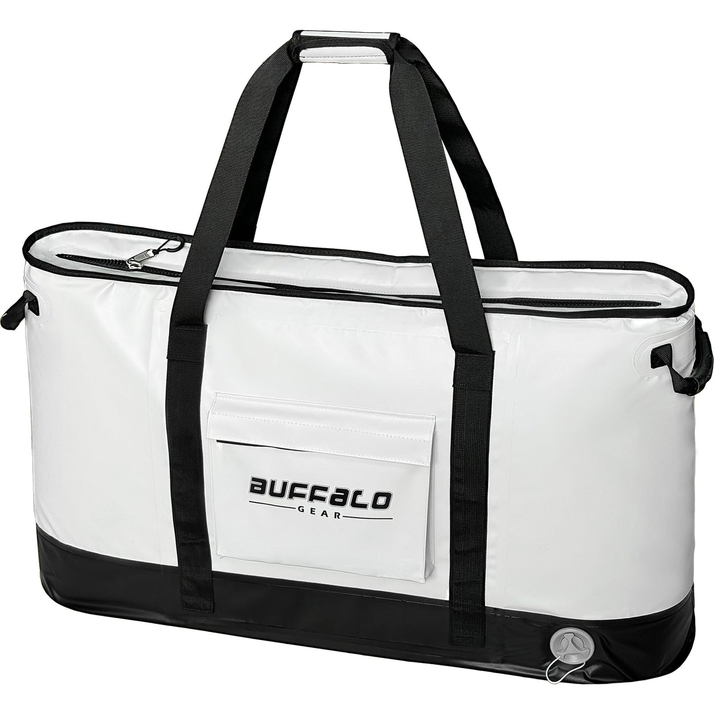 105qt Fish Cooler Bag with YKK Zipper, Flat Bottom - Buffalo Gear