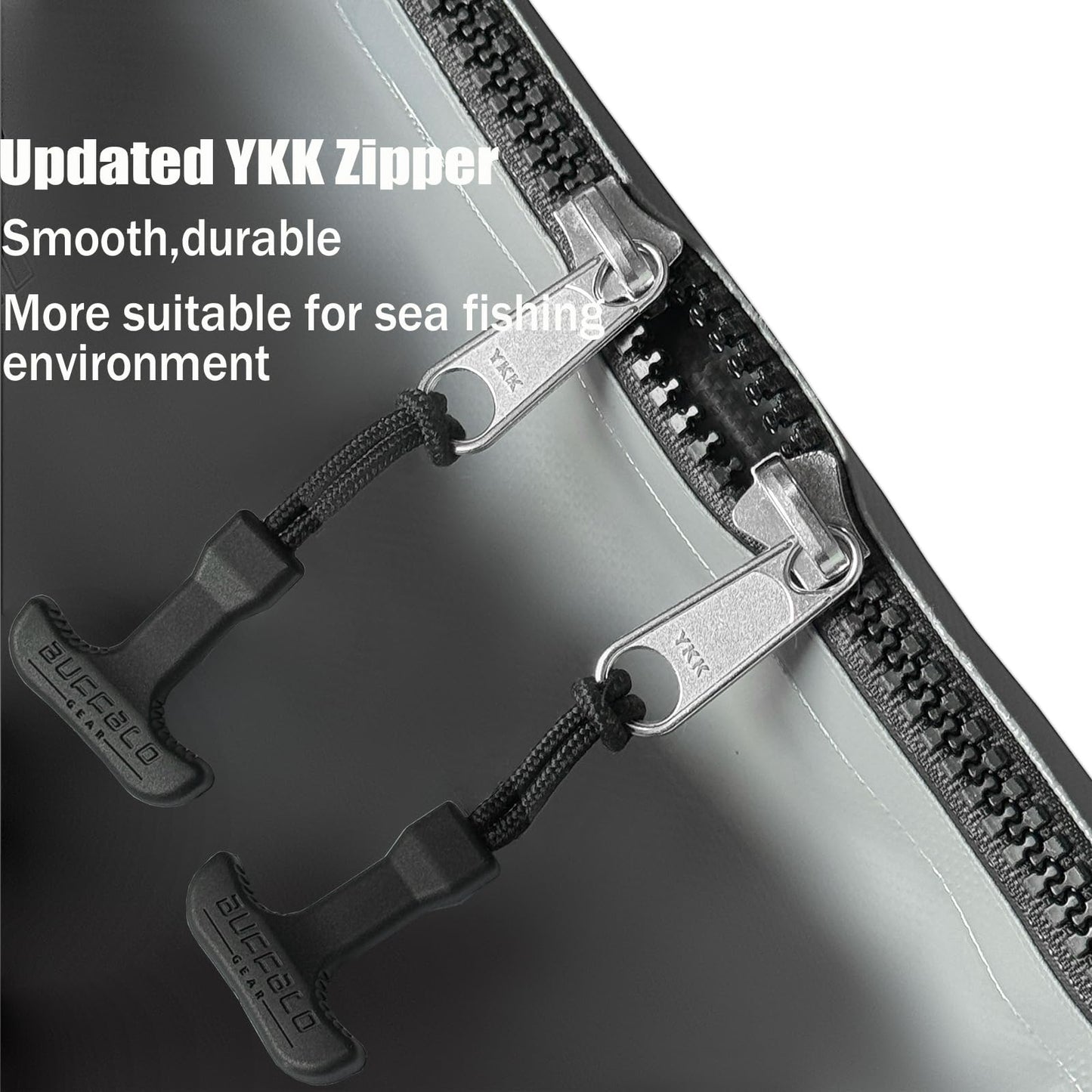 60x24'' Collapsible Insulated Fish Cooler Bag with YKK Zipper - Buffalo Gear