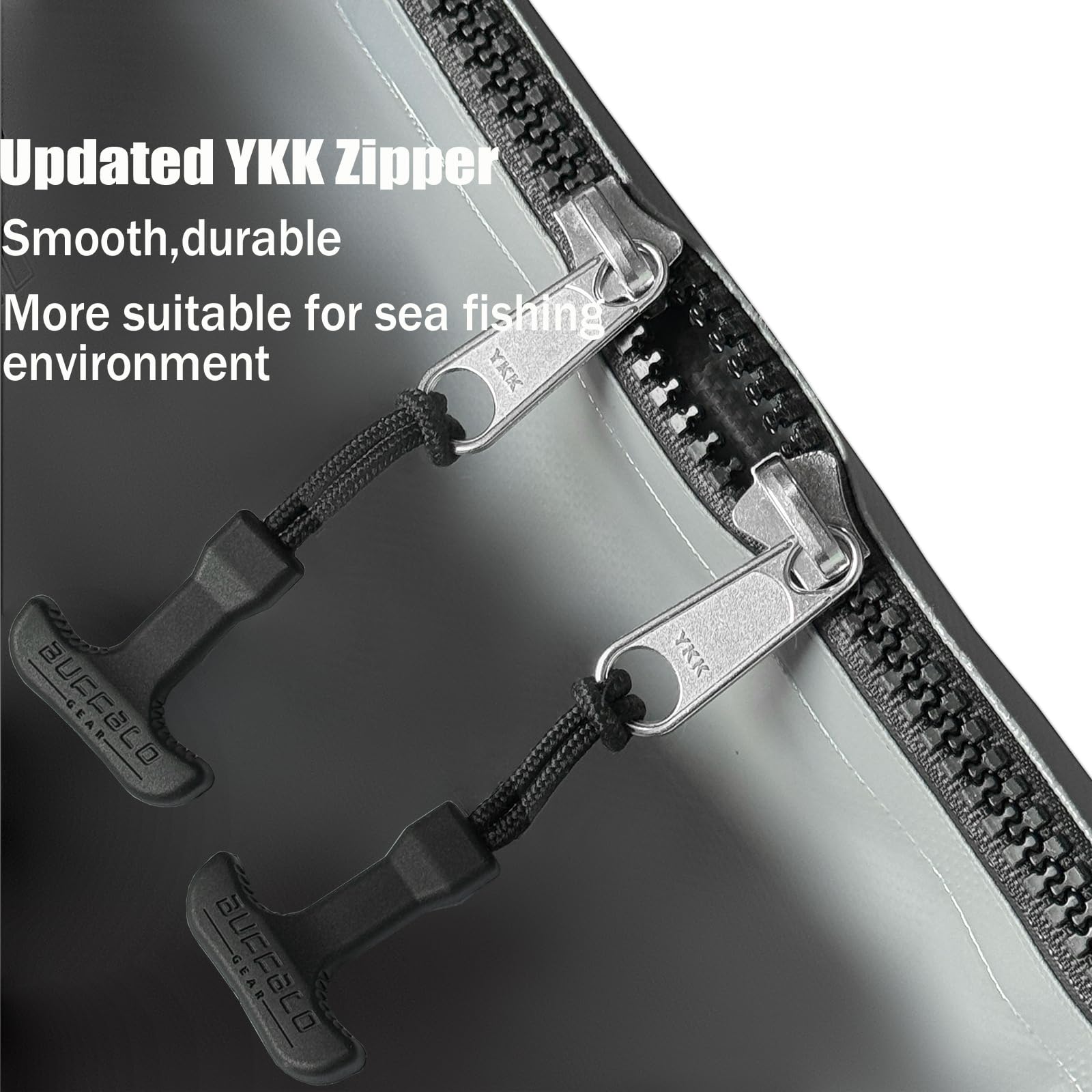 60x24'' Collapsible Insulated Fish Cooler Bag with YKK Zipper - Buffalo Gear