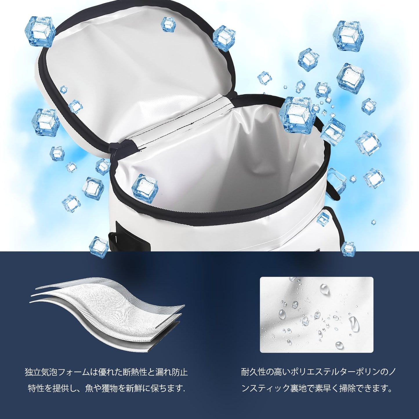21QT Fish Cooler Backpack, Kill Backpack