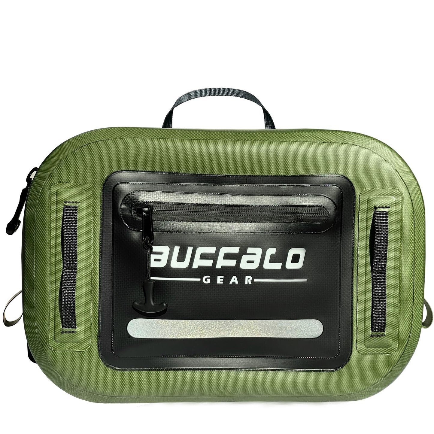 buffalo-gear-waterproof-fishing-fanny-pack-front-army-green