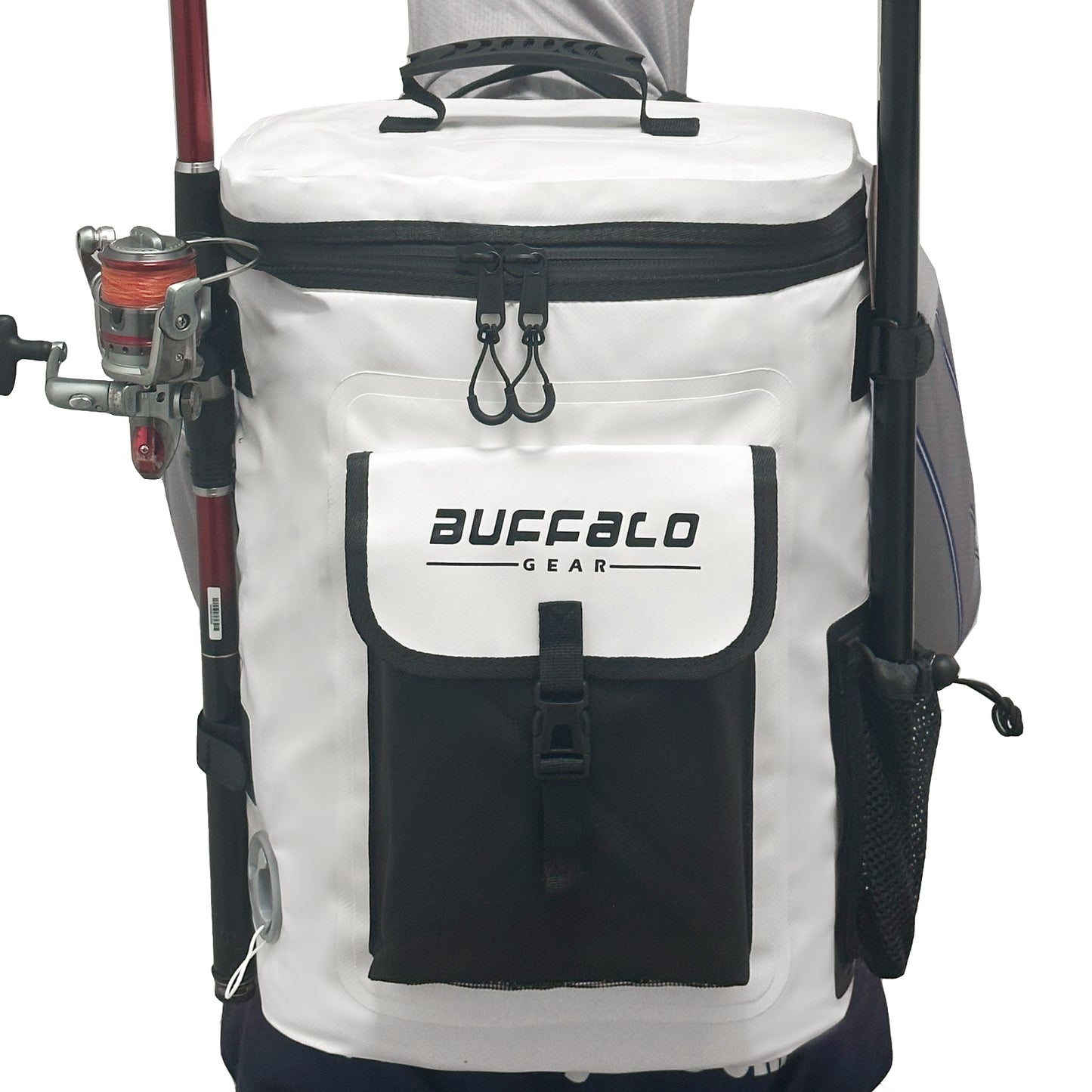 21QT Insulated Fish Cooler Backpack, Waterproof Fish Kill Backpack