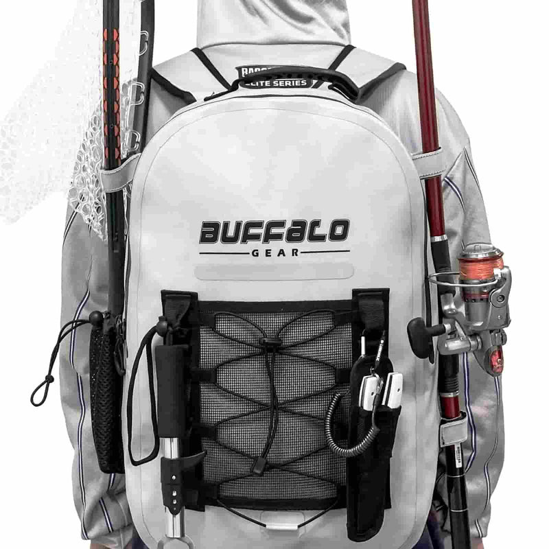 Buffalo Gear 27Qt Waterproof Fishing Backpack