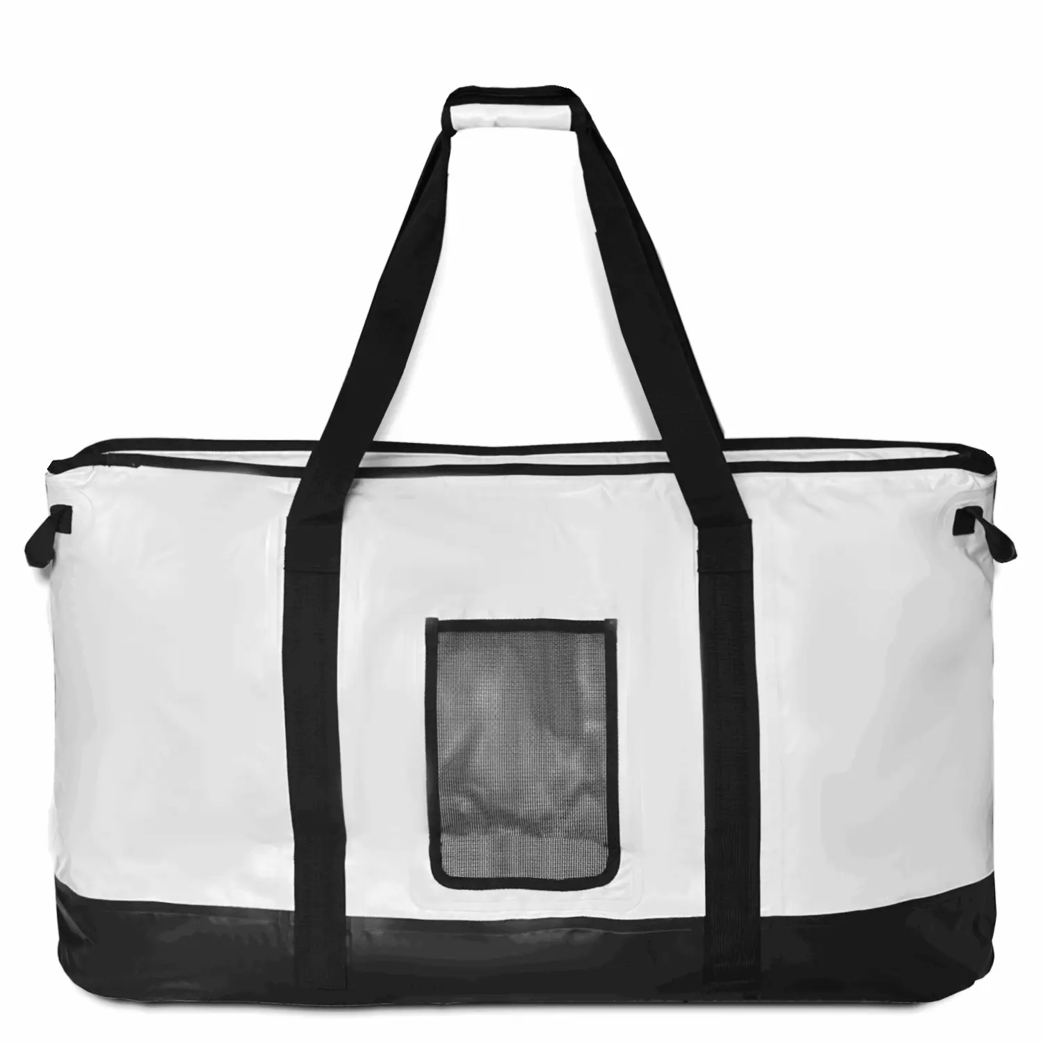 105qt Fish Cooler Bag with YKK Zipper, Flat Bottom - Buffalo Gear  