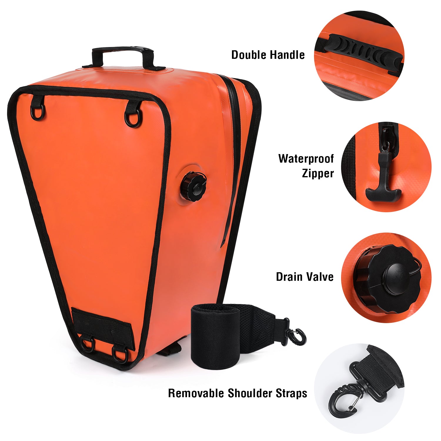 18'' Kayak Cooler Bag With Waterproof Zipper - Buffalo Gear  