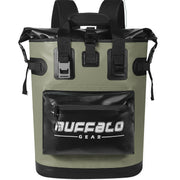 Buffalo Gear 30L insulated backpack cooler, army green