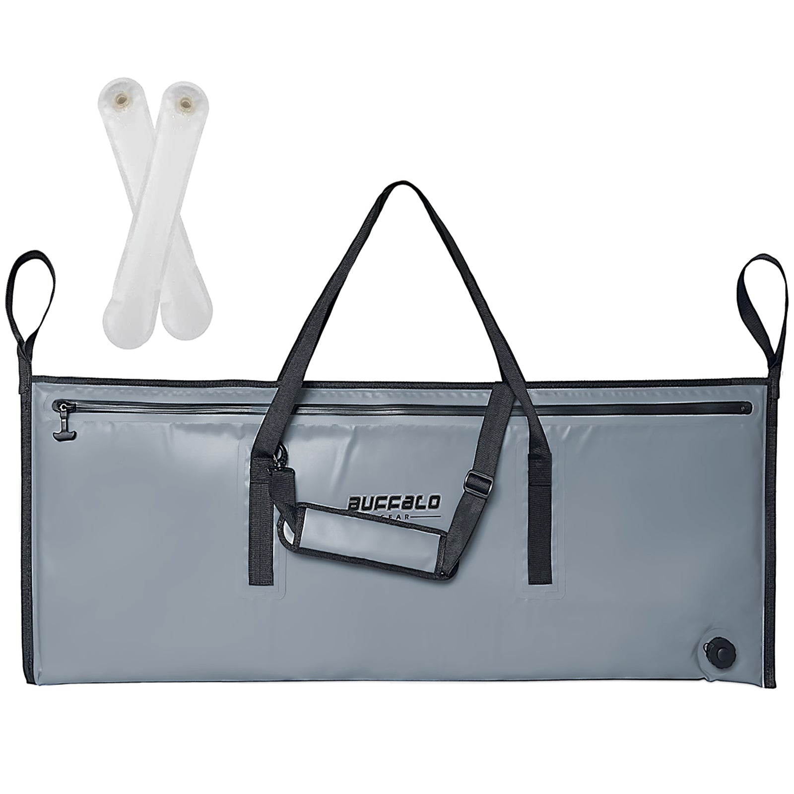 48x18'' Leakproof Fish Cooler Bag With Waterproof Zipper - Buffalo Gear  