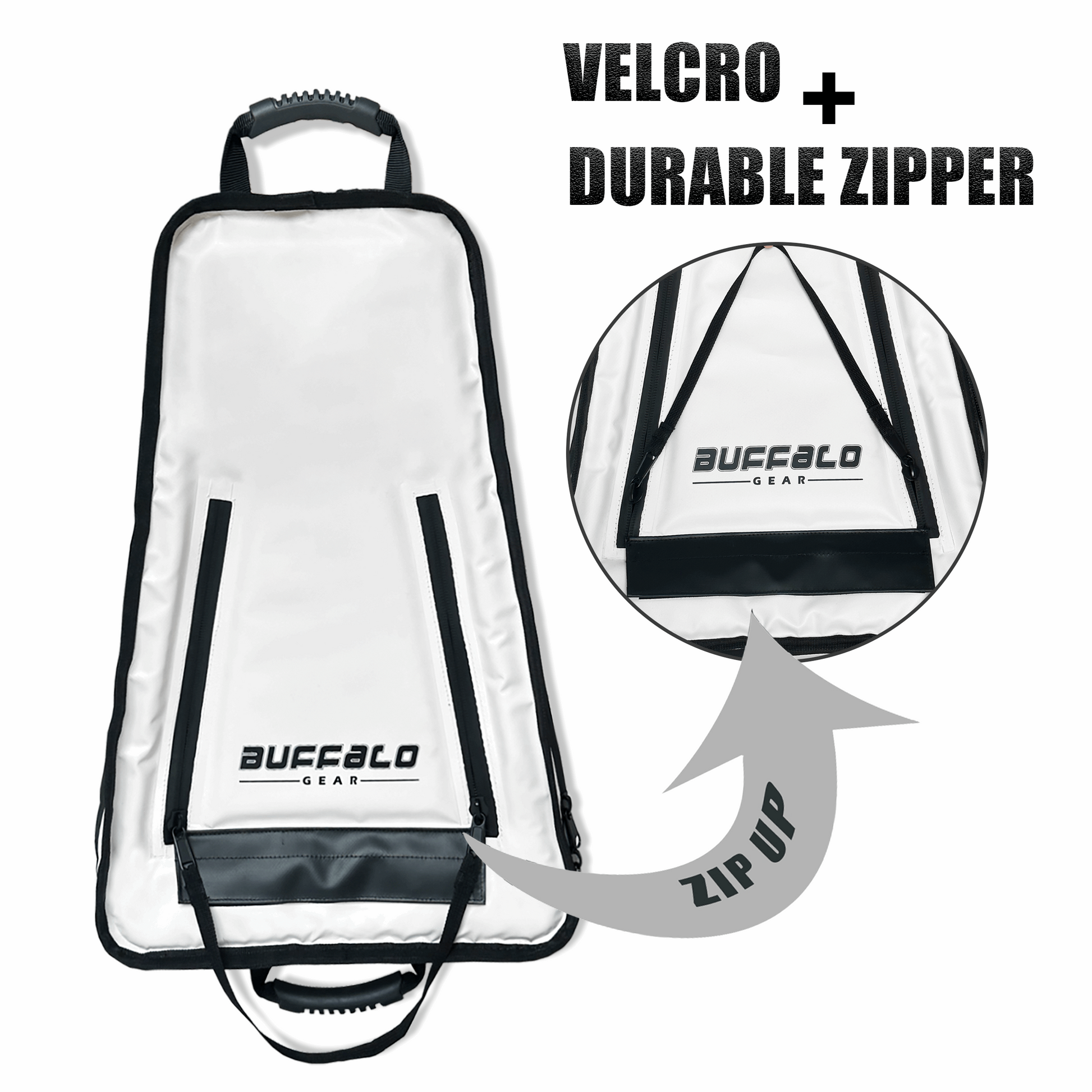 25'' Portable Kayak Fish Cooler Bag with Shoulder Strap - Buffalo Gear  