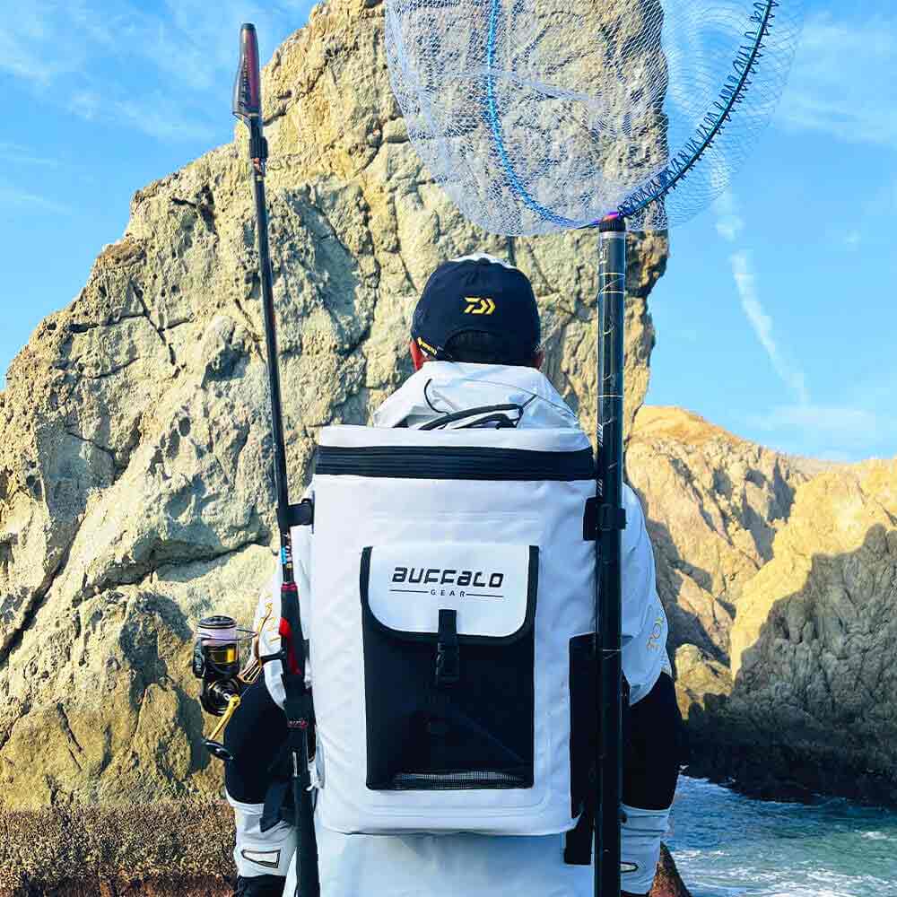 21QT Fish Cooler Backpack, Fish Kill Bag - Buffalo Gear  