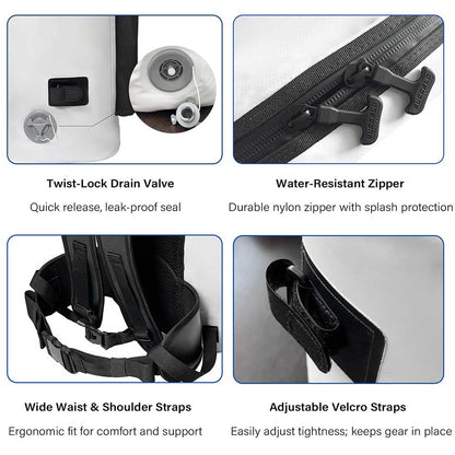 21QT Fish Cooler Backpack, Fish Kill Bag - Buffalo Gear  