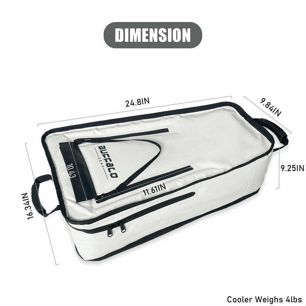 25'' Kayak Fish Cooler Bag with Shoulder Strap - Buffalo Gear  