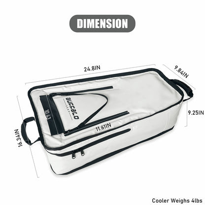 25'' Kayak Fish Cooler Bag with Shoulder Strap - Buffalo Gear  