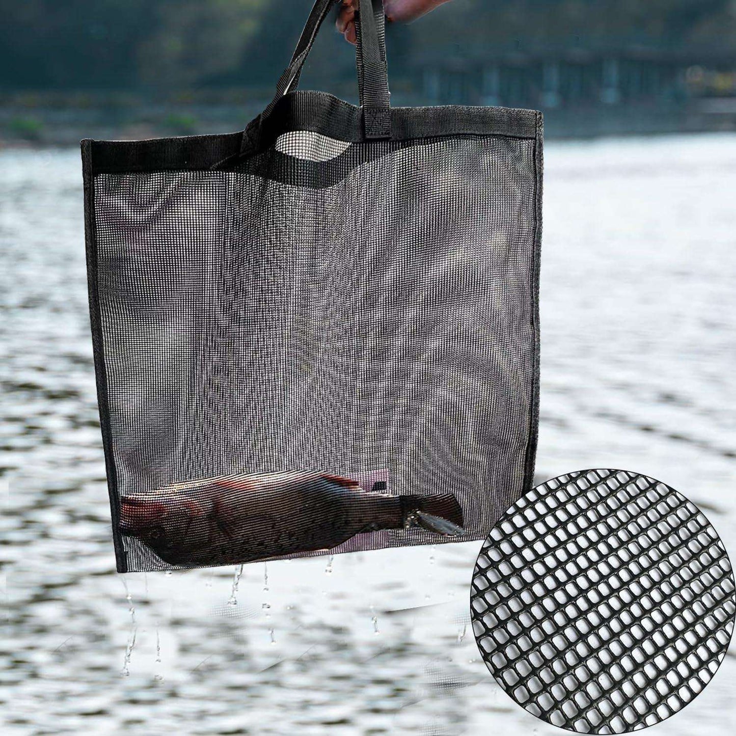 25'' Tournament Weigh in Bag with Separate Mesh Insert - Buffalo Gear  