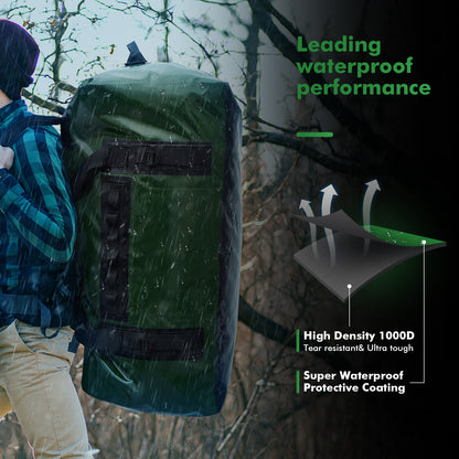 159QT Duffel Bag With Waterproof Zipper