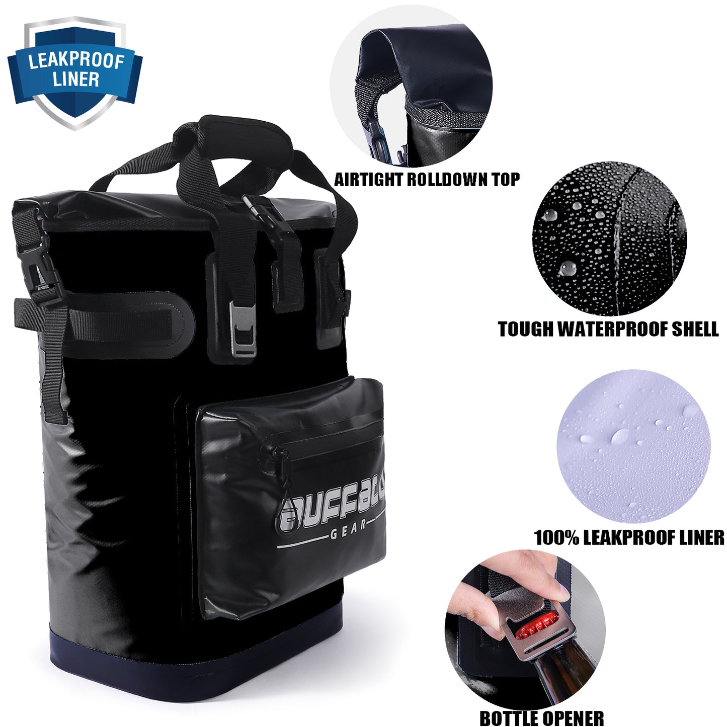 32qt Camping Backpack Cooler For Picnic Beach