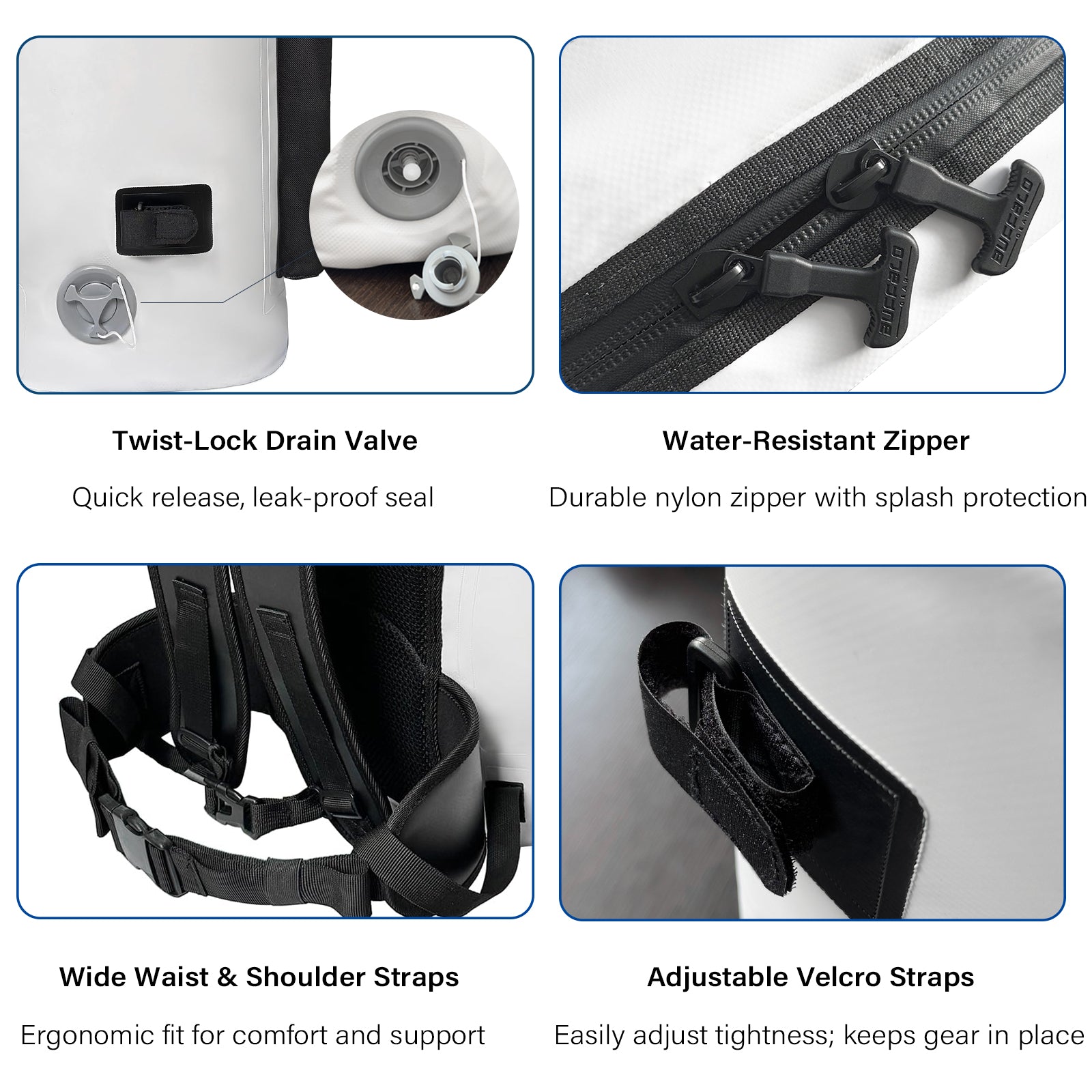 31QT Fish Cooler Backpack, Kill Backpack - Buffalo Gear  