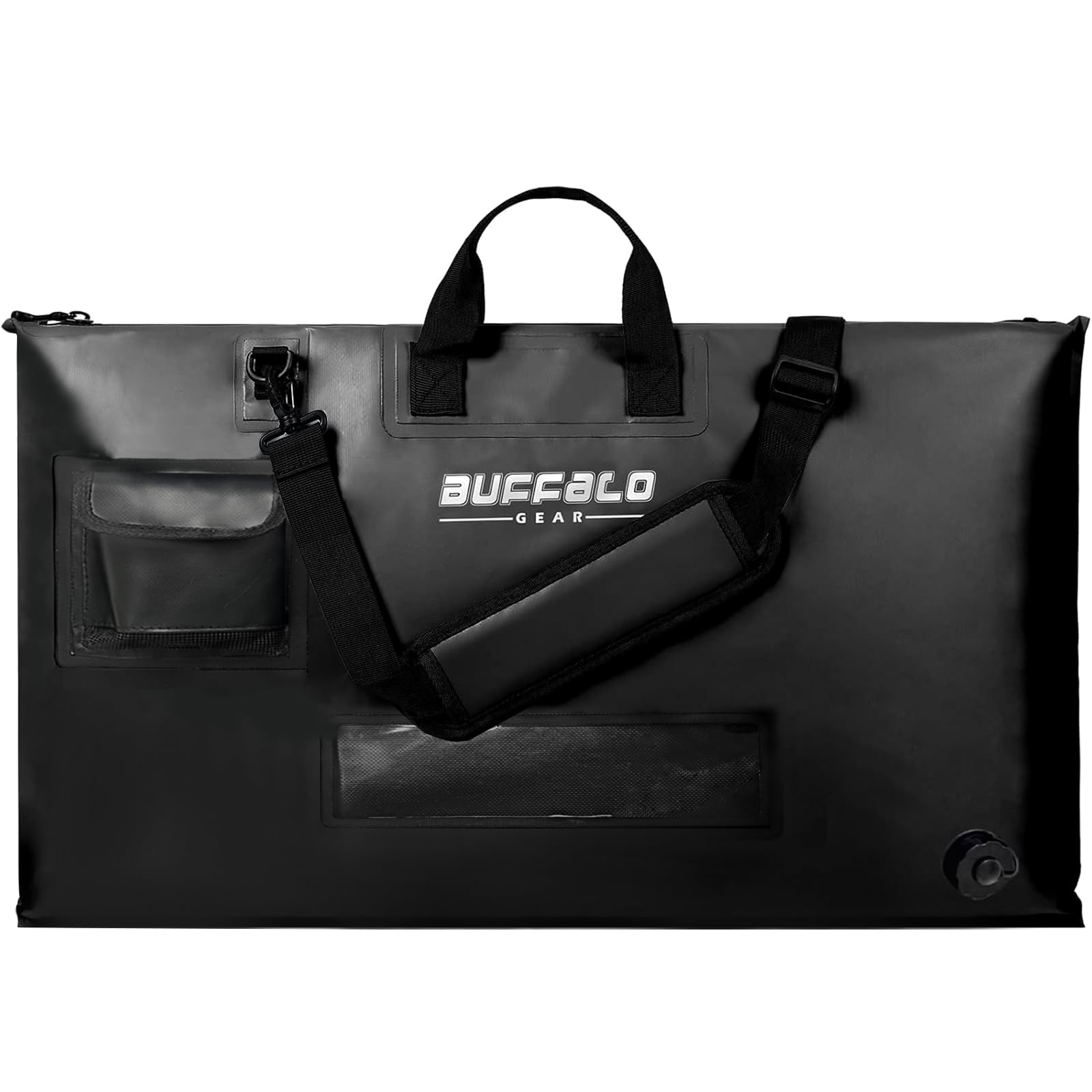 32'' Waterproof Fish Bag With Aerator Pocket for Live Bait - Buffalo Gear  