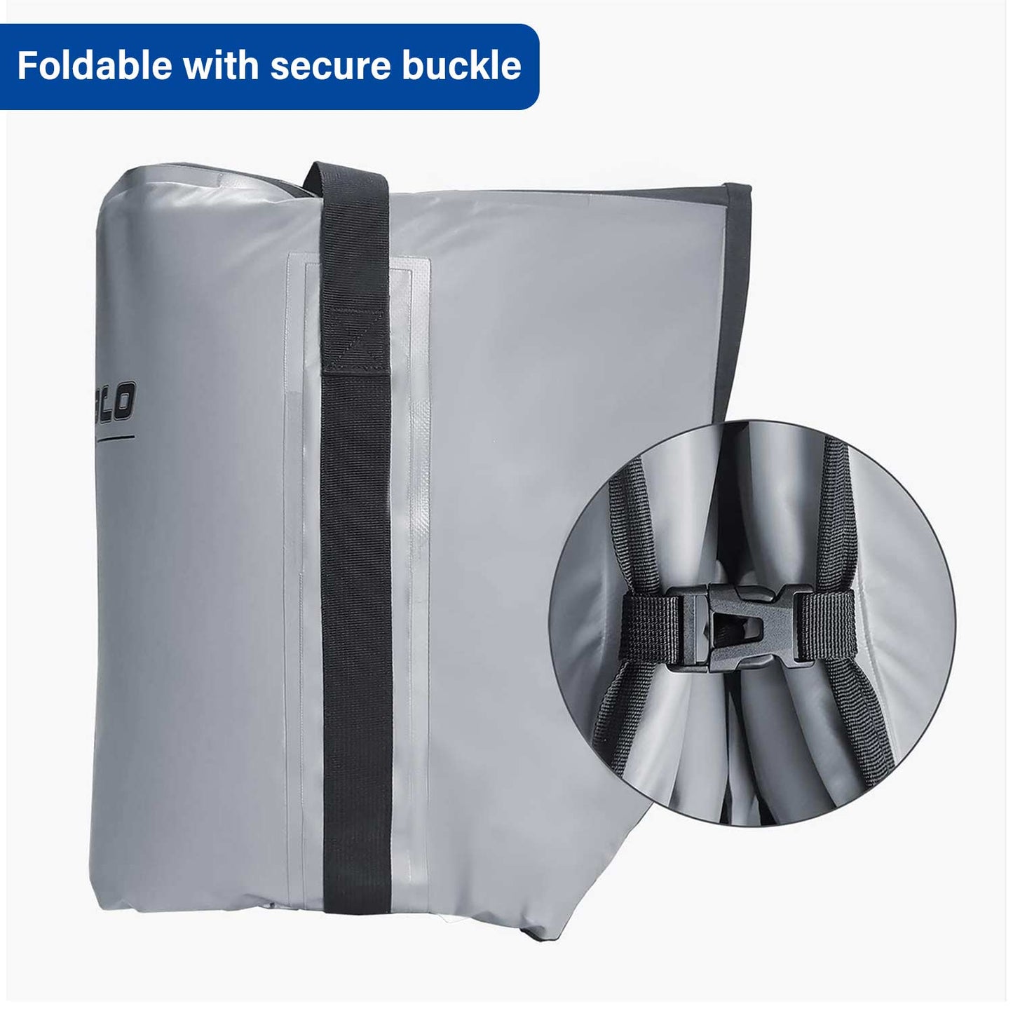 37QT Fish Cooler Bag With Fishing Rod Holder - Buffalo Gear  