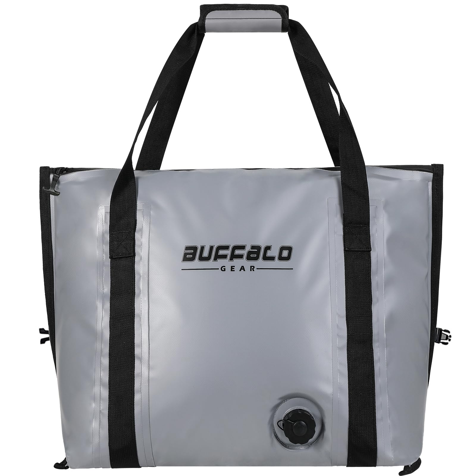 37QT Fish Cooler Bag With Flat Bottom - Buffalo Gear  