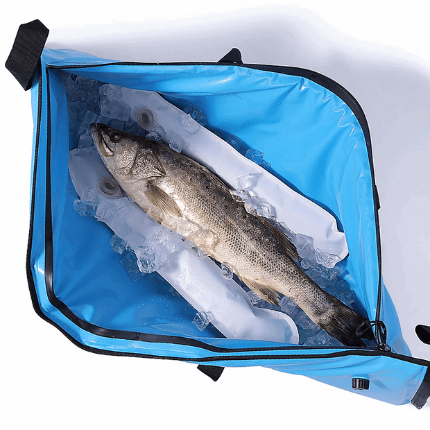 Fish Bag, Insulated Fishing Cooler, Leakproof Kill Bags, 41x16.5