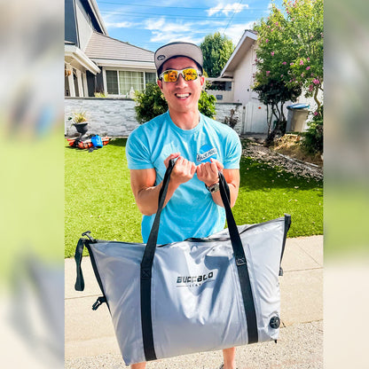 45QT Fish Cooler Bag With Flat Bottom - Buffalo Gear  