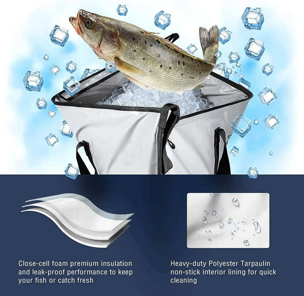 48x18in Leakproof Insulated Fish Kill Bag - Buffalo Gear