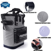 Buffalo Gear 30L insulated backpack cooler, grey