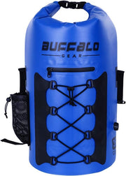 Buffalo Gear 35L insulated backpack cooler, blue
