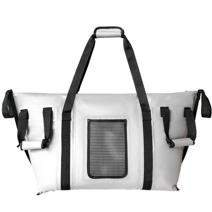 Buffalo Gear 58QT Insulated Fish Cooler Bag Back View