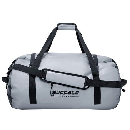60L Roll Top Waterproof Duffel Dry Bag, Travel Duffel Bag For Outdoor - Buffalo Gear  
