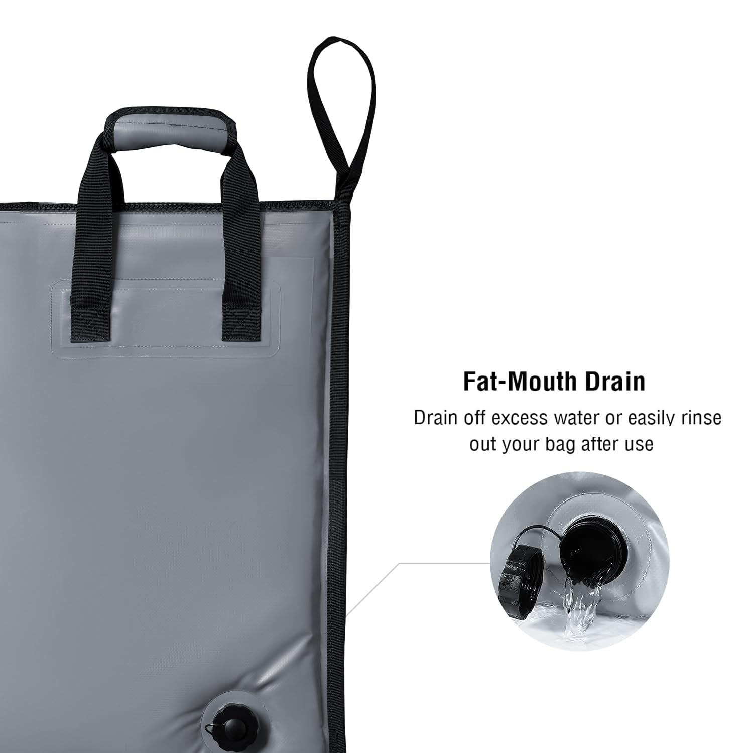 60x24'' Collapsible Insulated Fish Cooler Bag with YKK Zipper - Buffalo Gear  