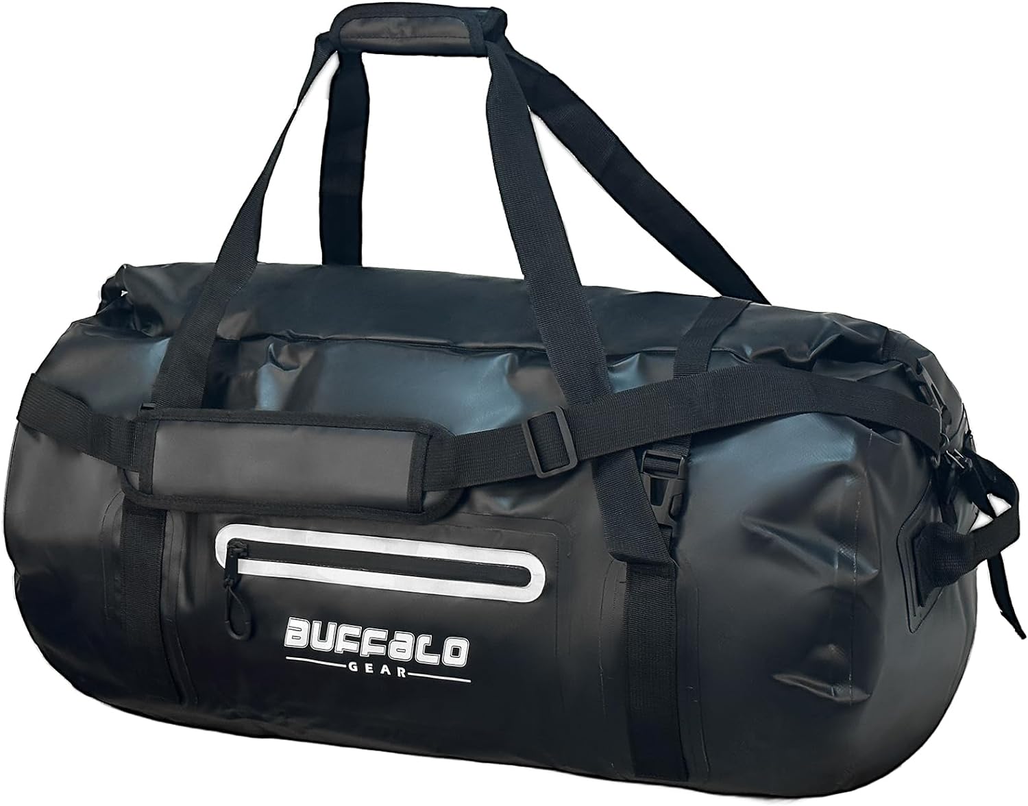 80L Roll Top Waterproof Duffel Dry Bag,Travel Duffel Bag For Outdoor - Buffalo Gear  