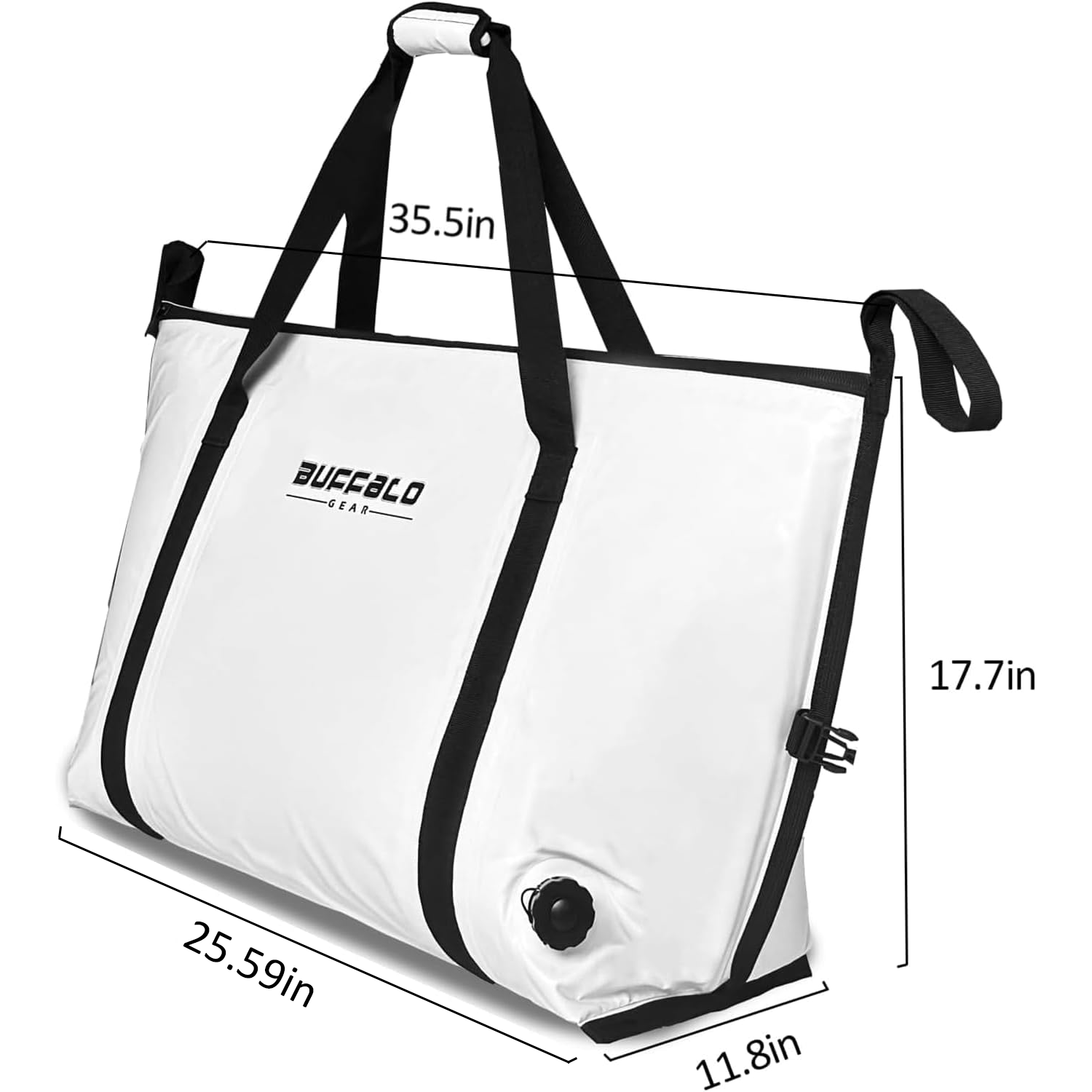 Buffalo Gear 40x18in Waterproof Fish Kill Bag