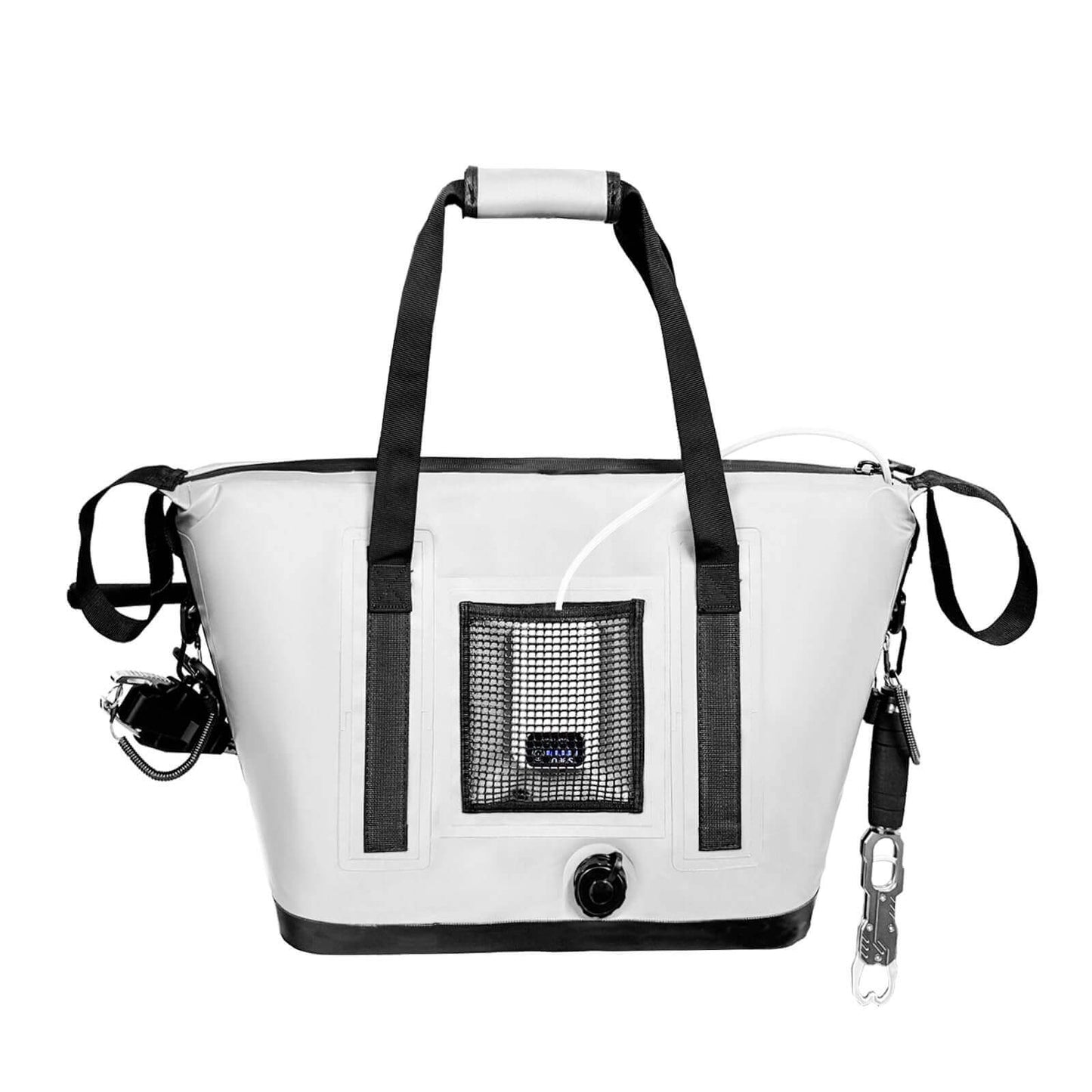 24QT Fish Cooler Bag With Fishing Rod Holder