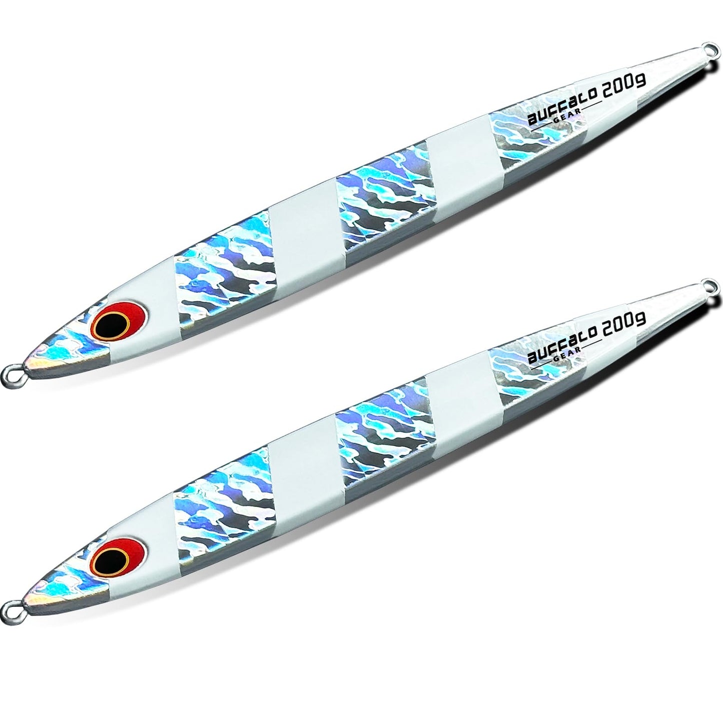 Saltwater Fishing Jigs, 7.1oz True Spin Jig - Buffalo Gear  