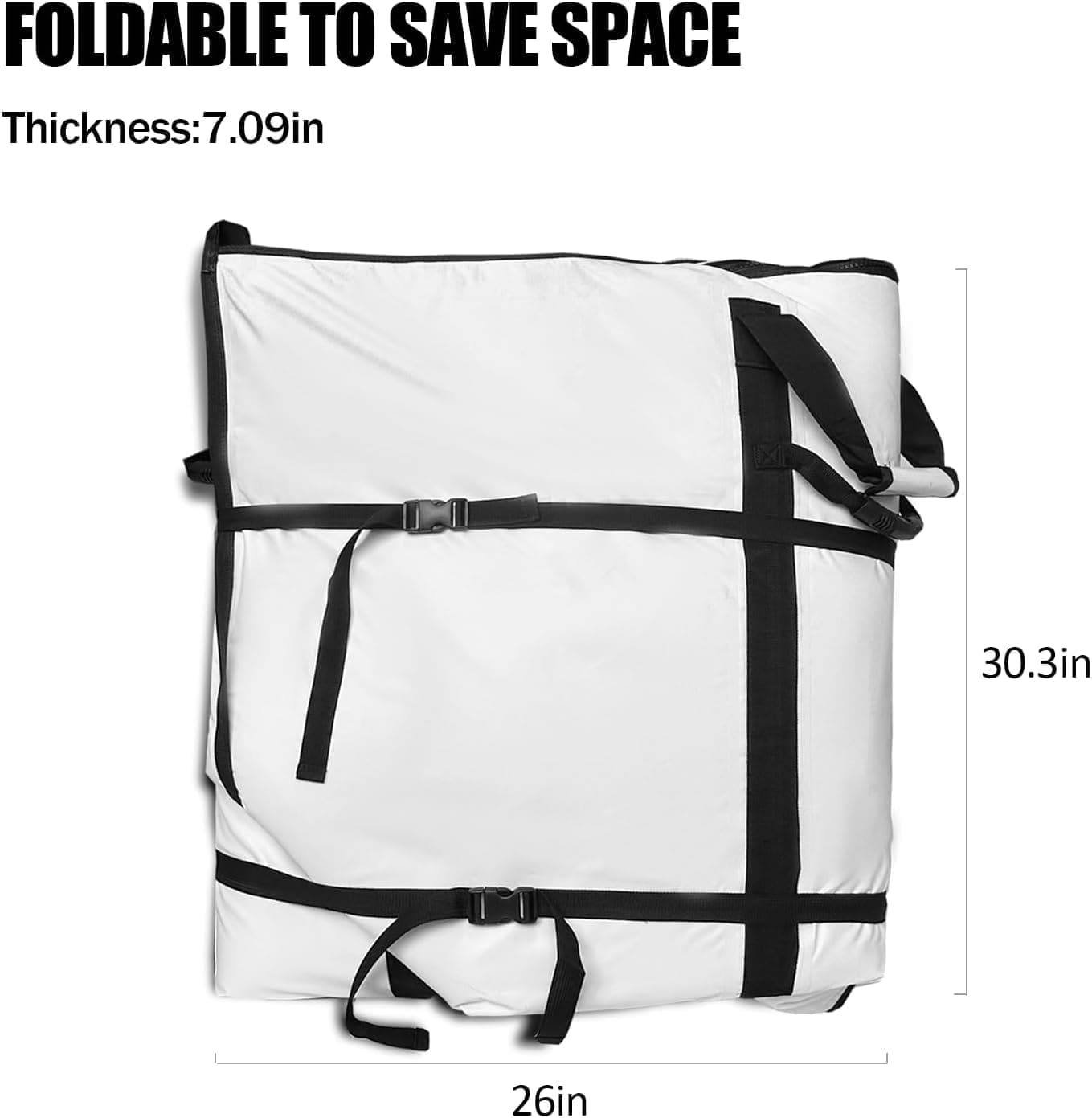 90'' Collapsible Large Fish Cooler Bag With YKK Zipper - Buffalo Gear  