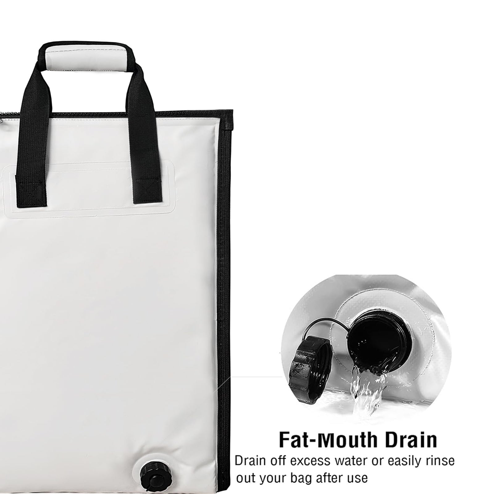 71x30'' Collapsible Insulated Fish Cooler Bag With YKK Zipper - Buffalo Gear  