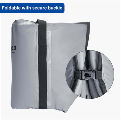 24QT Fish Cooler Bag With Fishing Rod Holder