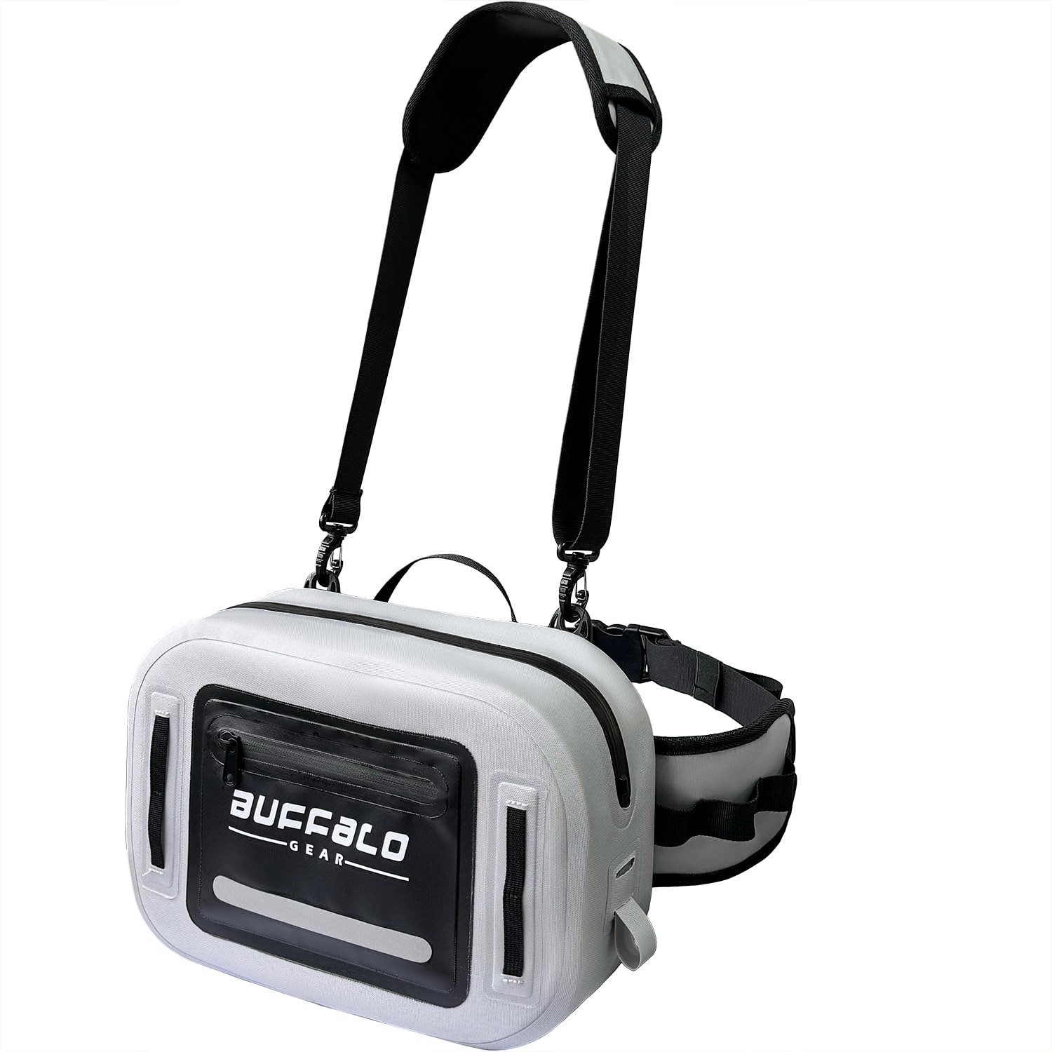 buffalo-gear-waterproof-fishing-fanny-pack-side-gray