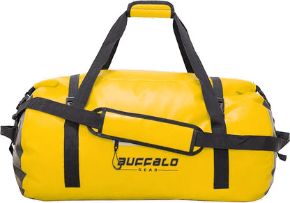 63QT Roll Top Waterproof Duffel Bag - Buffalo Gear  
