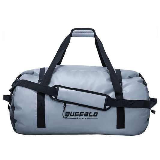 63QT Roll Top Waterproof Duffel Bag - Buffalo Gear  