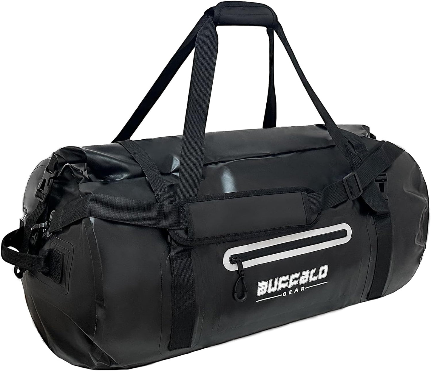 80L Roll Top Waterproof Duffel Dry Bag,Travel Duffel Bag For Outdoor - Buffalo Gear  